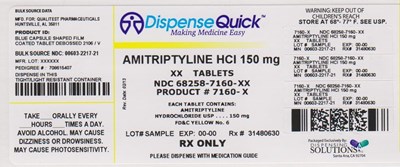 Ndc 68258-7160-xx (Ndc 68258 7160 Xx      Qualitest)